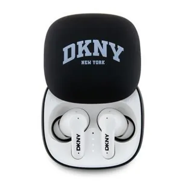 DKNY 3D Rubber Matte Finish TWS Bezdrátová Sluchátka Black (57983120035)