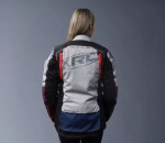 Dámská bunda na moto Xrc Winkle 2.0 Wtp adventure black/grey/blue/red - M / modrá