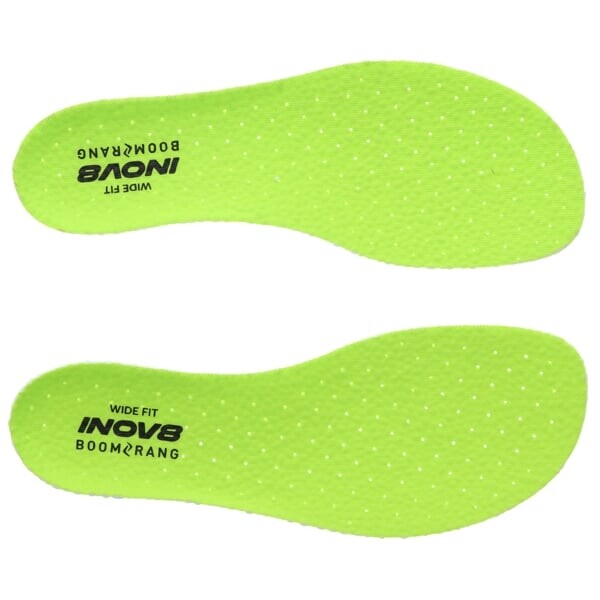 Inov-8 BOOMERANG FOOTBED vložky, wide, zelená - Inov-8 Běžecké stélky do bot INOV8 BOOMERANG FOOTBED wide - zelená Velikost obuvi v EU: 40,5