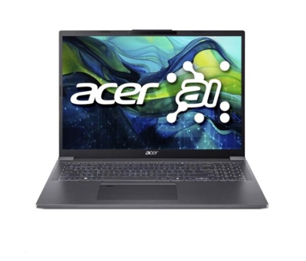 ACER NTB Aspire 16 (A16-71M-54XS),Ultra 5 125H,16" 1920x1200,16GB,1TB SSD,Arc,W11 Home,Steel Gray EDF_11295298