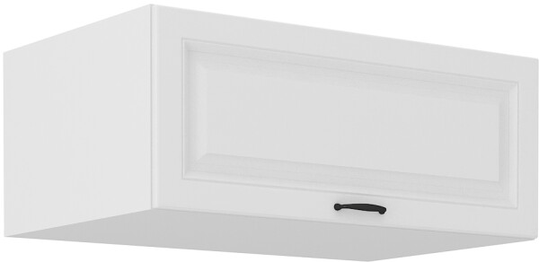 Horní skříňka Stilo 80 NAGU-36 1F Barva korpusu: Bílá, Barva dvířek: Bílá