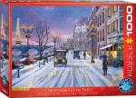 EUROGRAPHICS Puzzle Štědrý večer v Paříži