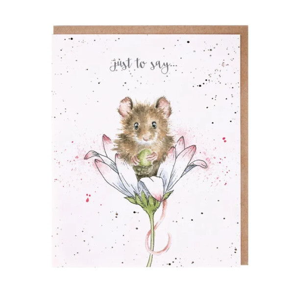 Přání Wrendale Designs Wishes Just For You - Myška