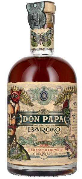 Don Papa Baroko 40% 0,7 l (holá láhev)