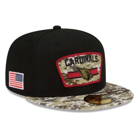 New Era Pánská kšiltovka Arizona Cardinals NFL 2021 On-Field Salute to Service 59FIFTY Fitted Velikost: 7 5/8