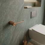 REA - Držák na toaletní papír 64105 SOLO Brush Copper REA-84207