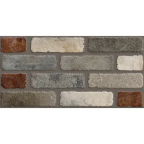 Dlažba Brick Multicolor Cromo 31/62