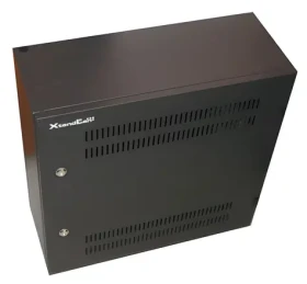 XtendLan 540x200x550 černá / Rozvaděč / 19" / 2U+4U / nástěnný / 2 zámky (WER-542055U4-BL)