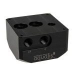 Aqua Computer Pump adapter for D5 pumps for aqualis base with fill level sensor G1/4 (41095)