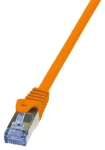 LogiLink Patch kabel Cat6A oranžová / Patch kabel / S/FTP / RJ-45 / 0,5 m (CQ3028S)