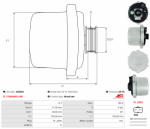Alternátor BMW Řada 7 (E65, E66, E67) 3.6–6.0 Benzin