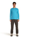 Pánské merino triko s dlouhým rukávem ICEBREAKER Mens 125 Cool-Lite Sphere III LS Tee, Arctic velikost: L