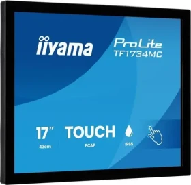 17" Iiyama ProLite TF1734MC-B8X černá / Dotykový monitor / Open Frame / TN / 1280x1024 / IP65 / 75 Hz / HDMI+DP+VGA (TF1734MC-B8X)