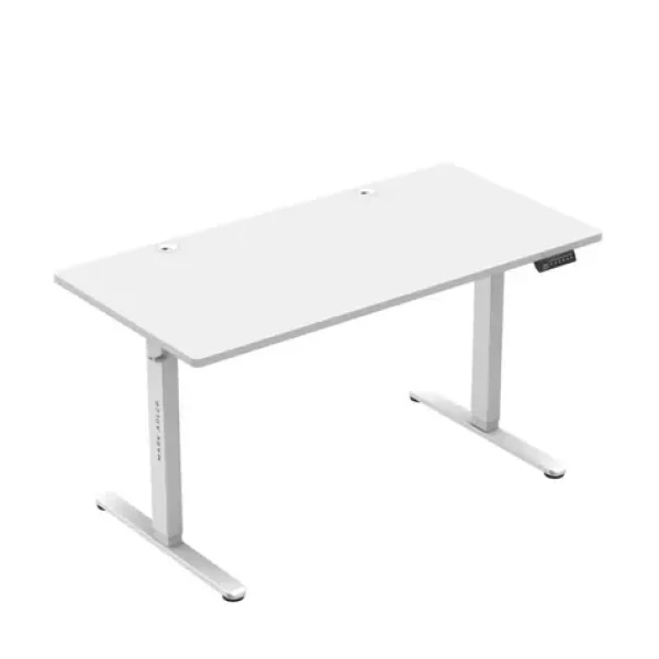 Mark Adler Leader 7.4 bílá / Kancelářský elektrický stůl / 140 x 70 x 72-118 cm (MA-LEADER 7.4 WHITE)
