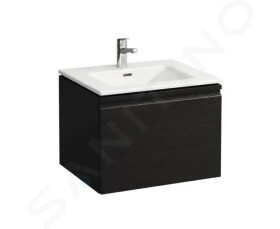 Laufen - Pro S Skříňka s umyvadlem, 600x500 mm, 1 zásuvka, wenge H8609614231041