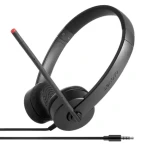 Lenovo Essential černá / Sluchátka s mikrofonem / Jack 3.5 mm / Stereo (4XD0K25030)