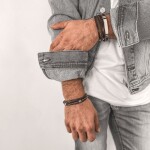 Inspirace 155 - Pánská sada náramků a náhrdelníků