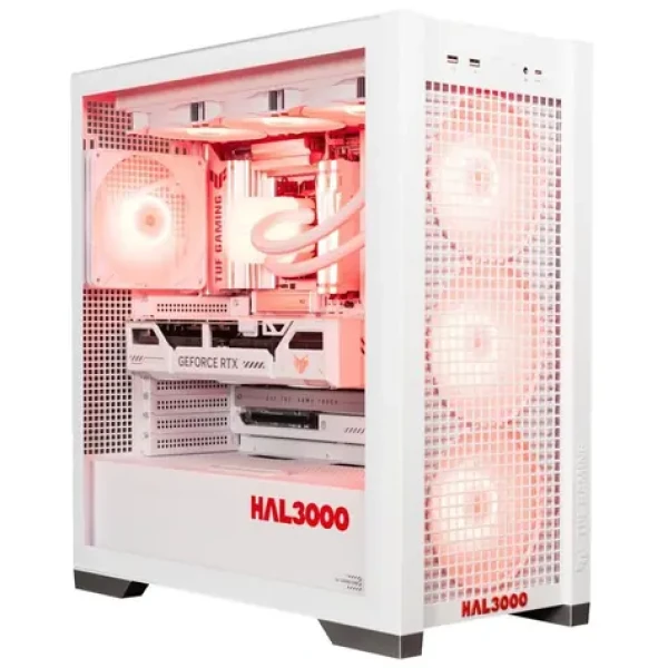 HAL3000 Alfa Gamer BTF White / AMD Ryzen 7 9800X3D 4.7GHz / 32GB / RTX 5070 Ti 16GB / 2TB PCIe4 SSD / WiFi / W11 (PCHS2874)