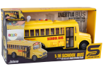 Mamido Školní autobus s třecím pohonem 1:16 žlutý