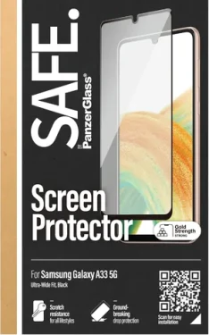 PanzerGlass Case Friendly černá / Tvrzené sklo / pro Samsung Galaxy A33 5G (SAFE95101)
