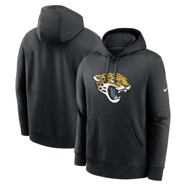 Pánská mikina Jacksonville Jaguars NFL Nike Club Logo Hoodie Velikost: 2XL