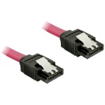 DeLock 82678 Kabel SATA III 70 cm, přímý, červený