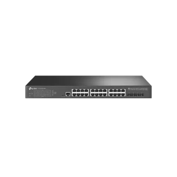 TP-LINK TL-SG3428X-UPS / Switch / 128 Gbps / 24x RJ45 / 4x SFP+ (TL-SG3428X-UPS)