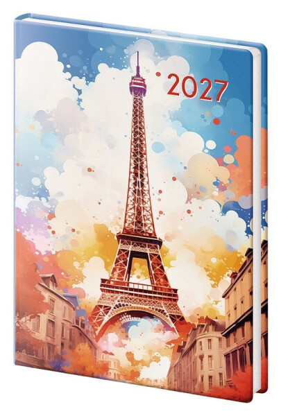 Diář 2027 týdenní kapesní A7 Vario - Lyra Paris