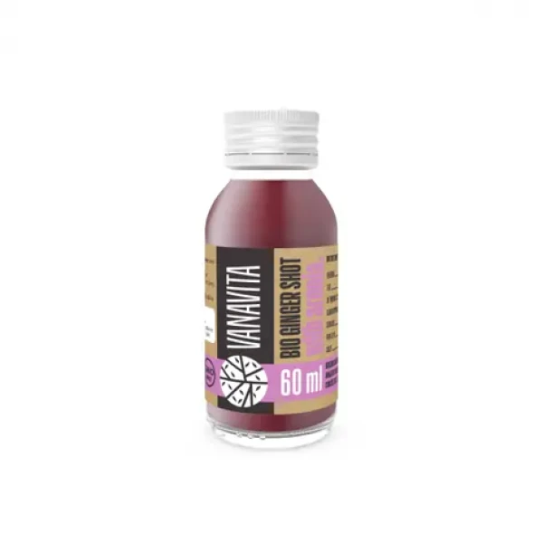 BIO Zázvorový shot s arónií - VanaVita (bez příchuti, 60 ml) (33514-2-60ml)