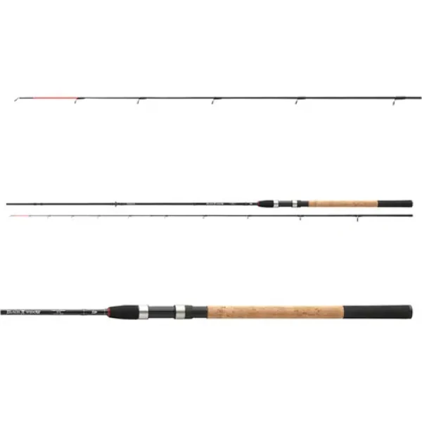 Daiwa Black Widow Method Feeder / Feederový prut / 2,7 m / 80 g / medium fast / 3+2 díly (11791-275)