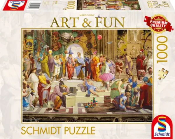 SCHMIDT Puzzle Art Fun: Aténská škola 2024