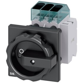 černá 3pólový 16 mm² 25 A 1 spínací kontakt, 1 rozpínací kontakt 690 V/AC Siemens 3LD31541TK51