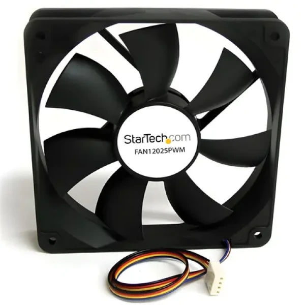 StarTech Ventilátor 120x25mm PWM černá / Ventilátor / 120 mm / 4-pin PWM / MTBF 40000 h (FAN12025PWM)