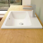 Zápustné umyvadlo VitrA S20 55x45 cm bílé 5465-003-0001 5465-003-0001