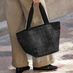 Nákupní taška přes rameno Reisenthel Shopper M Bouclé black