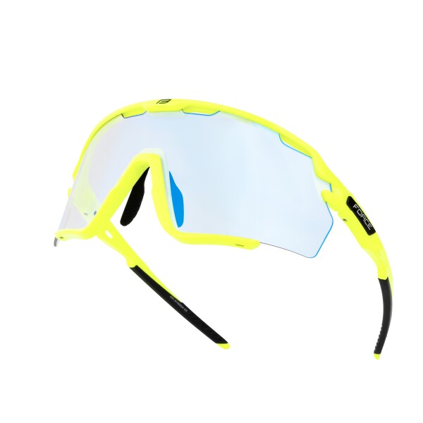 Brýle FORCE CYCLONE černo-fluo, modré fotochromatické sklo
