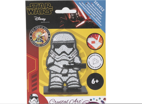 Postavička Crystal Art - Stormtrooper - EPEE