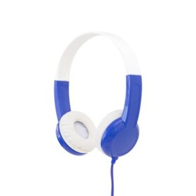 Buddyphones Discover Modrá / dětská drátová sluchátka / 3 režimy poslechu / skládací / BuddyCable (BP-DIS-BLUE-01-K)