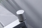 CERANO - Umyvadlová stojánková baterie Loreta Grip - nízká - chrom CER-423577