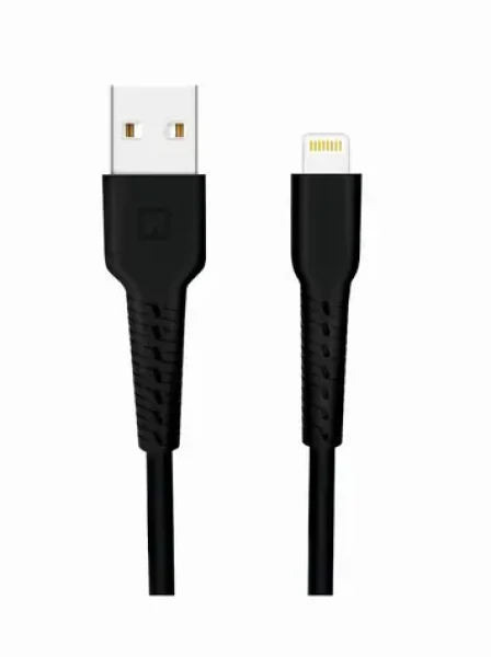 SWISSTEN datový kabel USB - LIGHTNING 1m černá (71505540)