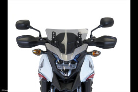 Honda CB 500X 16-24 Adventure Sports plexi štít Powerbronze 220 mm - lehce kouřová