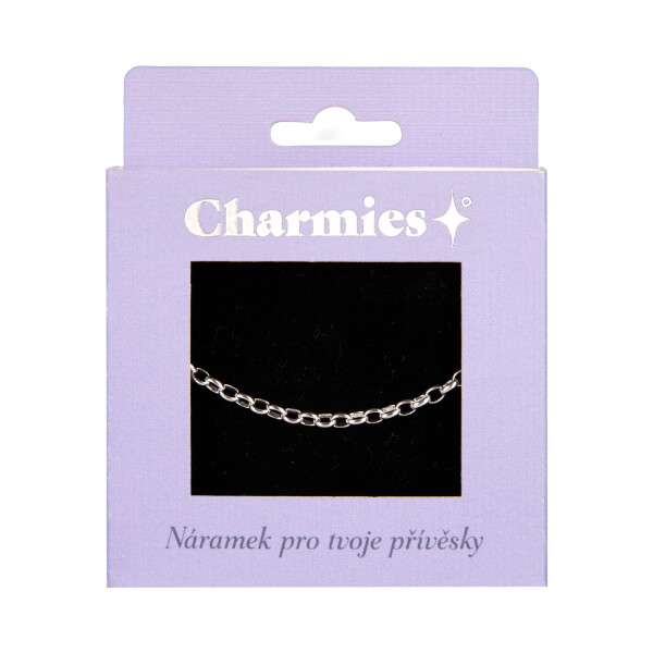 Stříbrný náramek na přívěsky - Albi