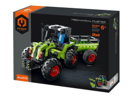 Stavebnice traktor/traktor s valníkem 2v1 346 dílků