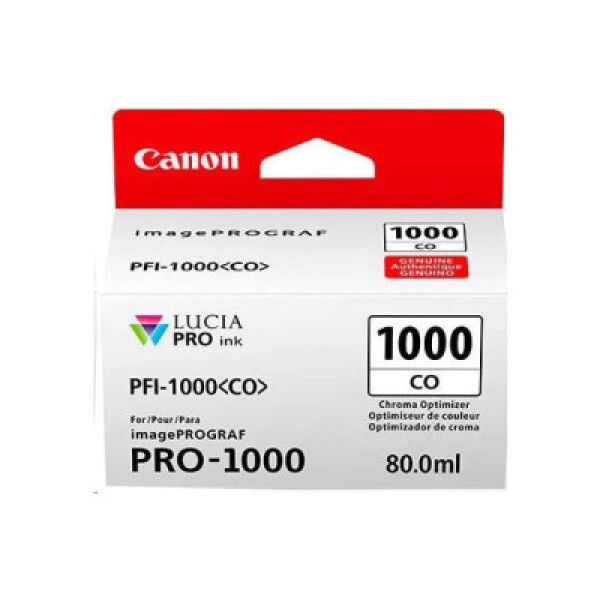 Canon CARTRIDGE PFI-1000CO bezbarvá pro ImagePROGRAF PRO-1000 (680 str.) - originální EDF_1002570