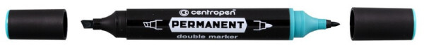Centropen 1666 Permanent Double Marker - zelený