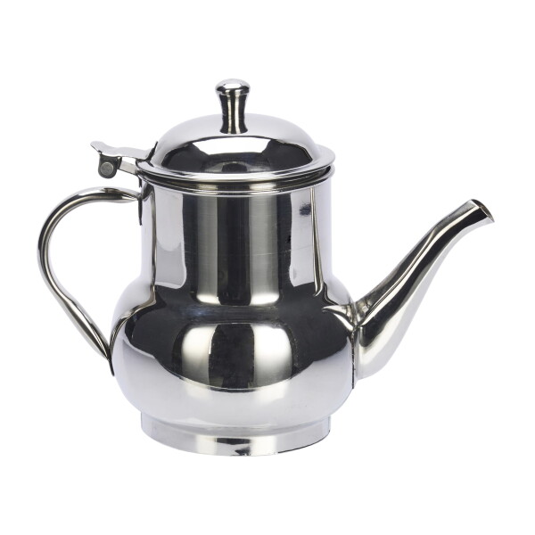 MADAM STOLTZ Kovová čajová konvička Stainless Steel, stříbrná barva, kov