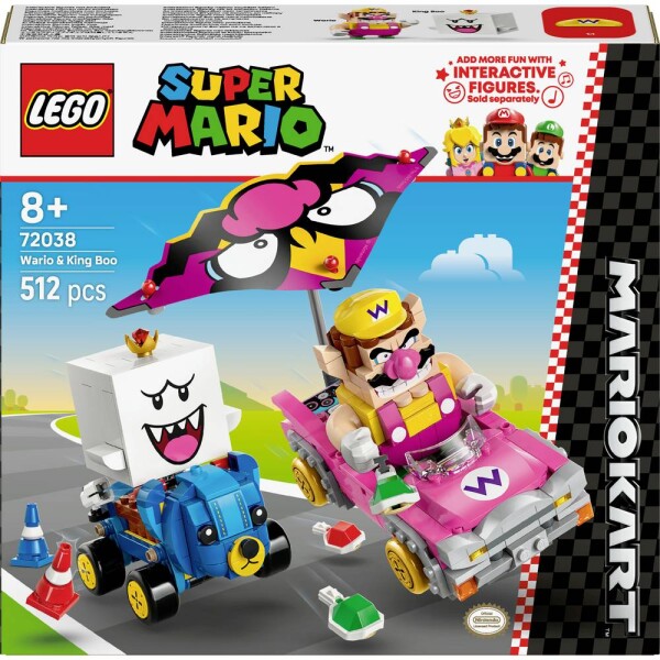 72038 LEGO® Super Mario™ Mario Kart™ – Wario & König Buu Huu