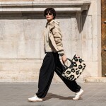Nákupní taška Reisenthel Loopshopper M Teddy leo cream