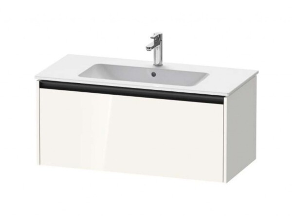 DURAVIT - Ketho.2 Umyvadlová skříňka 44x101x48 cm, 1 zásuvka, lesklá bílá K25064022220000