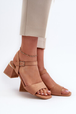 Sandály LT33 karamelové - Step in style 38